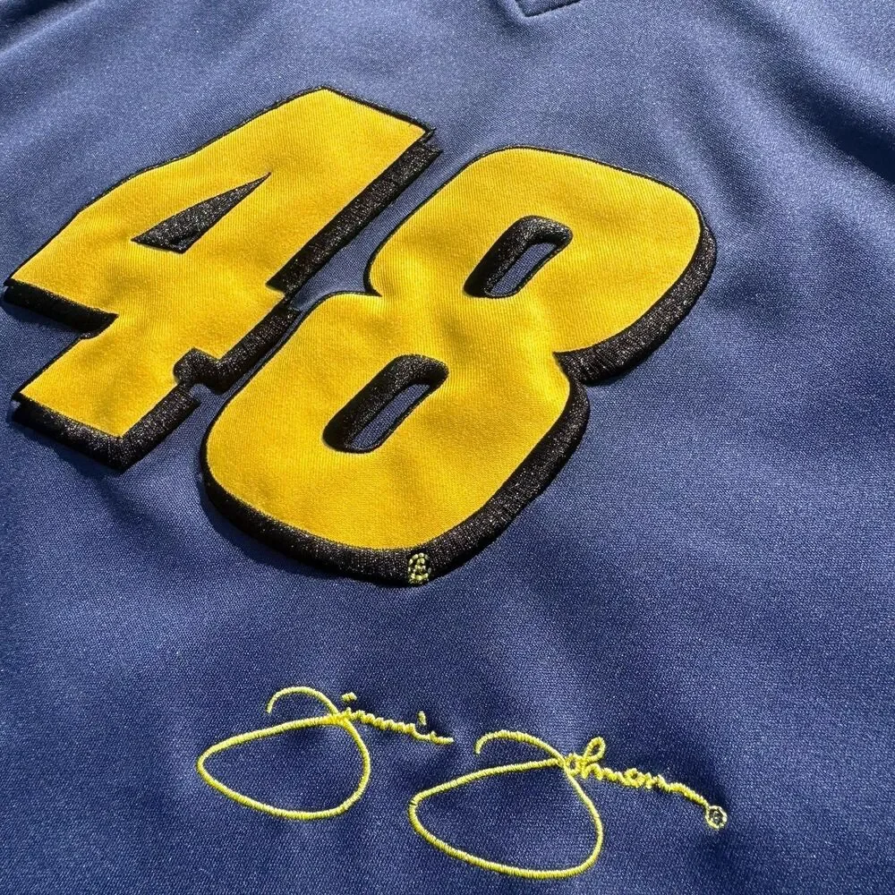 Chase Authentics Jimmie Johnson 48 Team Lowe’s Racing Polyester Shirt Mens Sz XL